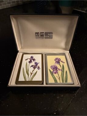 Vintage Two Deck Congress Box Playing Cards
